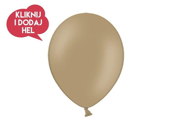 Balon lateksowy beżowy CAPPUCCINO - 30 cm