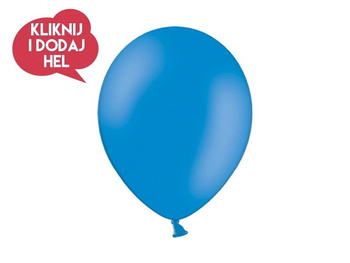 Balon lateksowy niebieski CORN BLUE - 30 cm