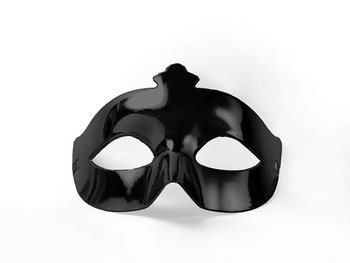 Maska Party, czarny, 1 szt
