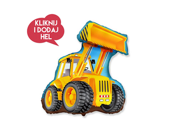 Balon foliowy KOPARKA - 60 cm