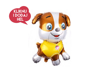 Balon foliowy RUBBLE - PSI PATROL, 80 cm, 1 szt