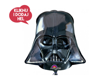 Balon foliowy LORD VADER - STAR WARS, 63x63 cm, 1 szt