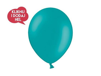 Balon lateksowy niebieski BLUE LAGOON - 30 cm, 1 szt