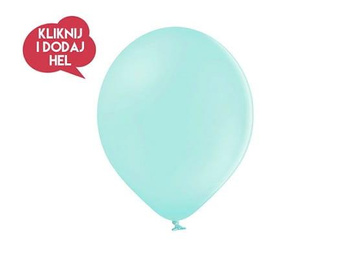 Balon lateksowy zielony LIGHT MINT - 30 cm, 1 szt