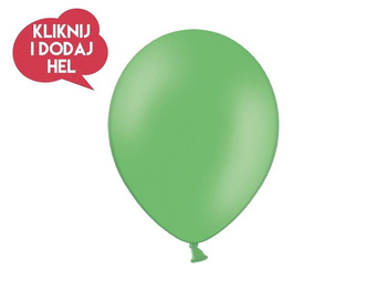 Balon lateksowy zielony GREEN - 30 cm