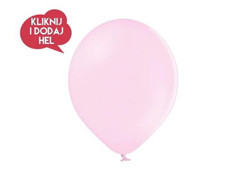 Balon lateksowy różowy PALE PINK - 30 cm, 1 szt