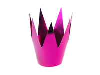 Korony Party, różowy, 5,5cm, 1 op / 3 szt