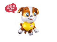 Balon foliowy RUBBLE - PSI PATROL, 80 cm, 1 szt