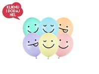 Balon lateksowy POMARAŃCZOWE BUŹKI - 30 cm, 1 szt